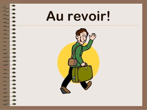 Au revoir meaning