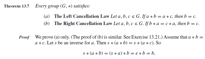 cancellation law