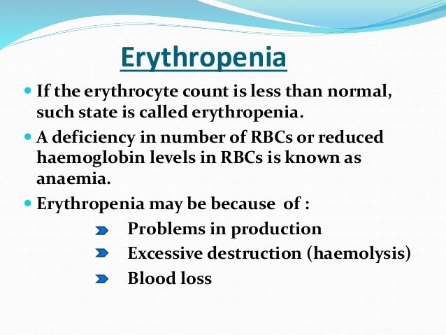 erythropenia