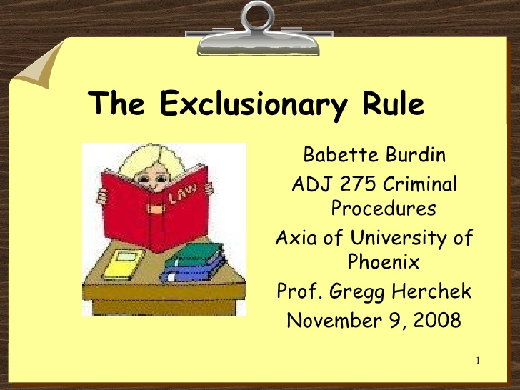 exclusionary