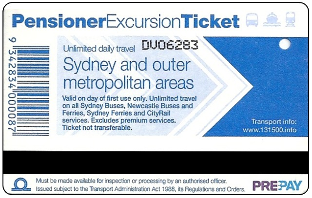 excursion ticket