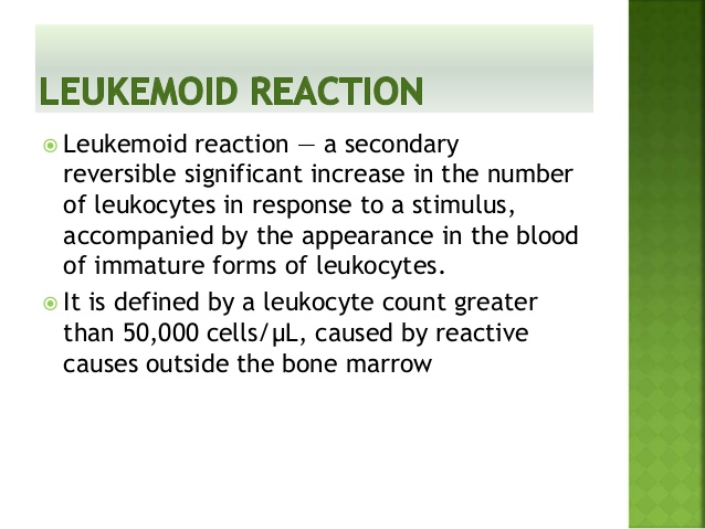 leukemoid reaction
