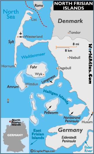 north frisian islands