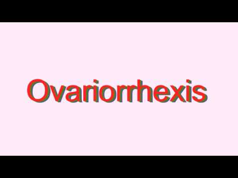 ovariorrhexis