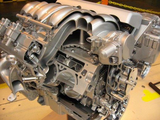 overhead-valve engine