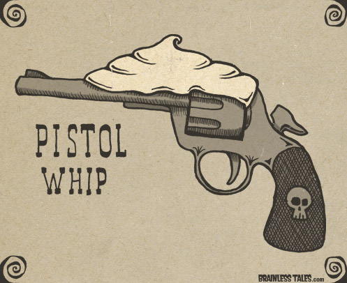 pistol-whip