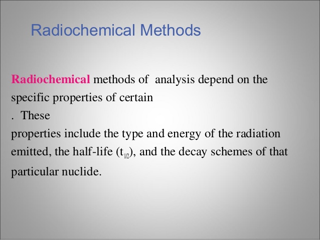radiochemical