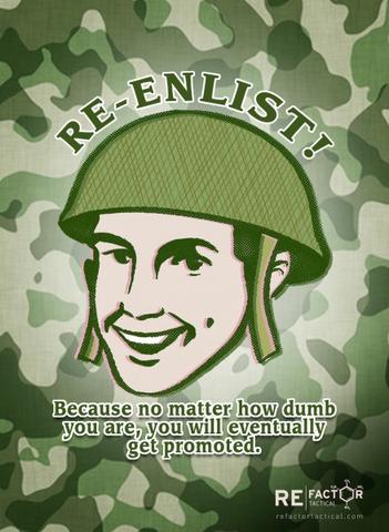 re-enlist