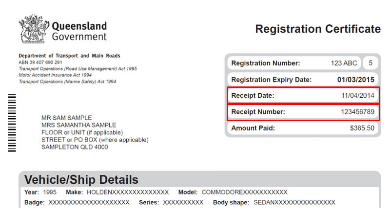 registration document