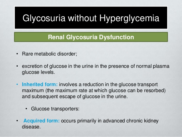 renal glycosuria