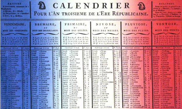 revolutionary calendar