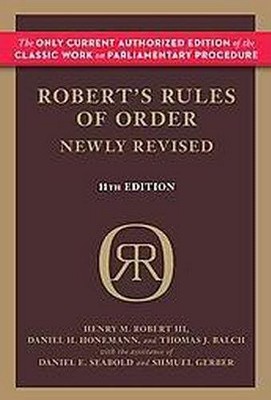 robert's rules of order