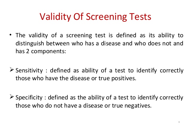 screening test