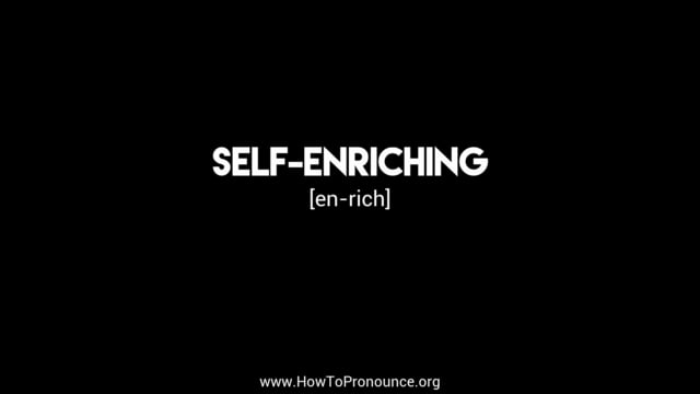 self-enriching