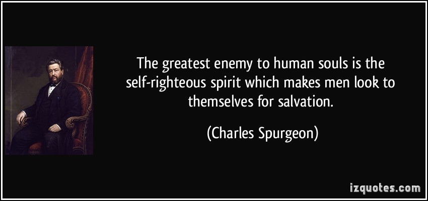 self-righteous