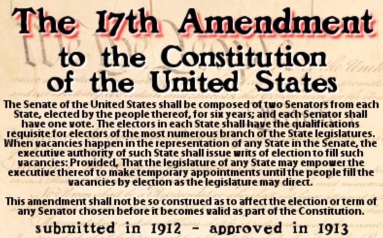 seventeenth amendment