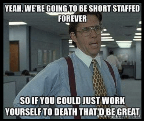 short-staffed