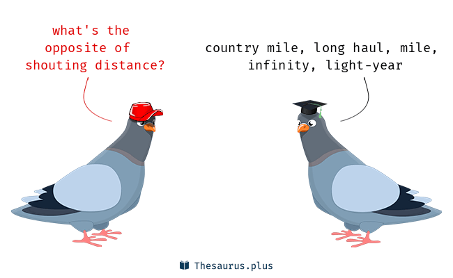 shouting distance