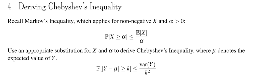 tchebychev's inequality