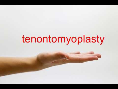 tenontomyoplasty