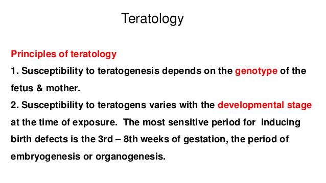 teratology