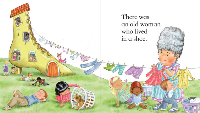 there was an old woman who lived in a shoe