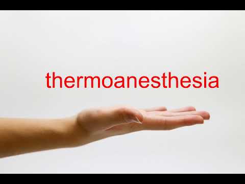 thermoanesthesia