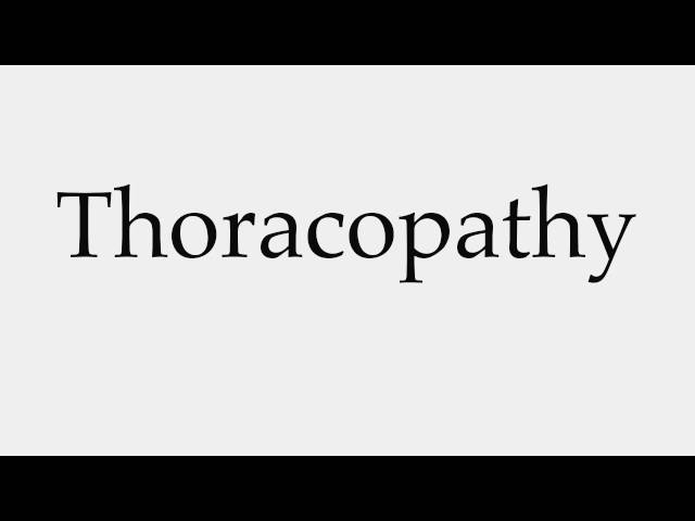 thoracopathy