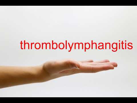 thrombolymphangitis