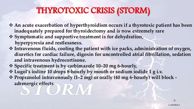 thyrotoxic