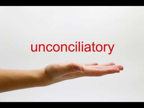unconciliatory