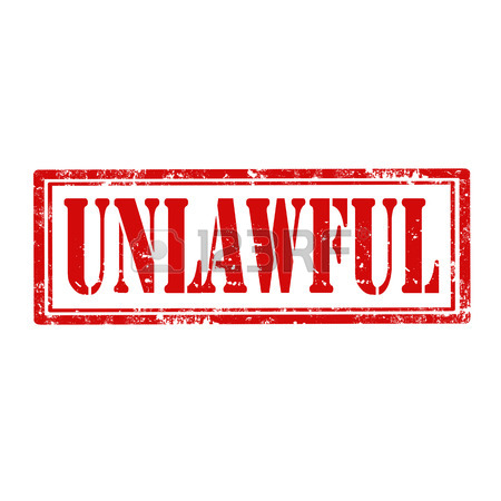 unlawful