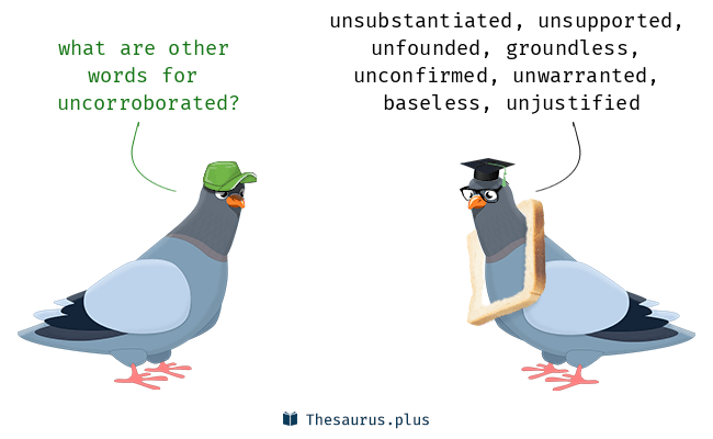 unsubstantiated