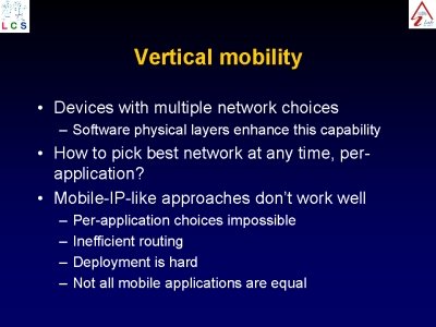 vertical mobility