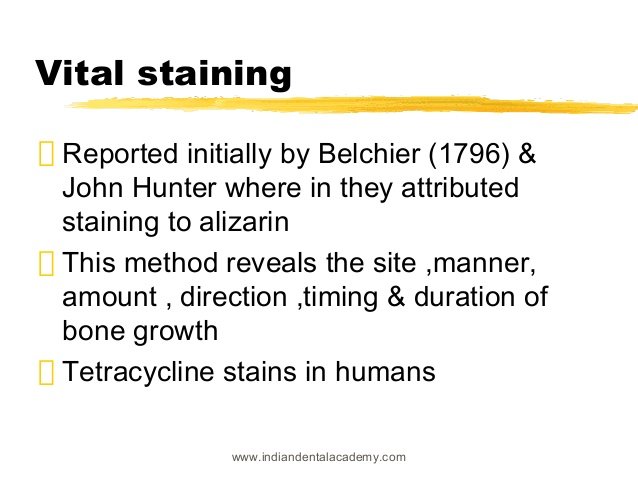 vital staining