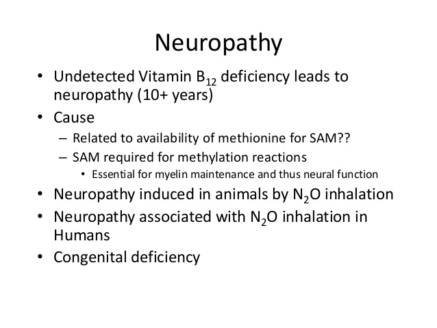 vitamin b12 neuropathy