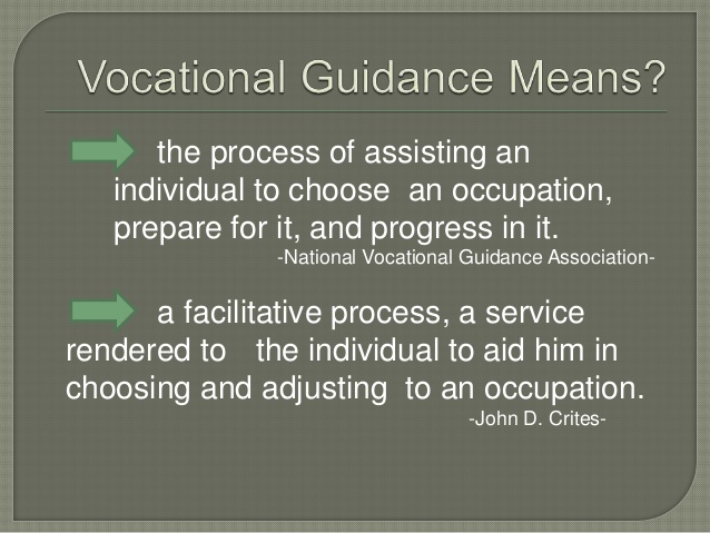 vocational guidance