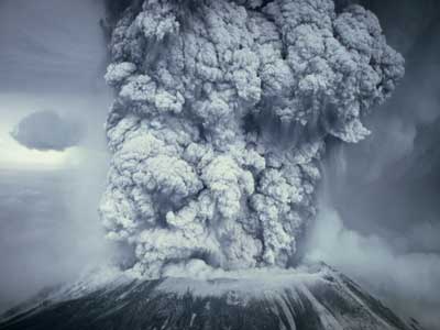 volcanic ash