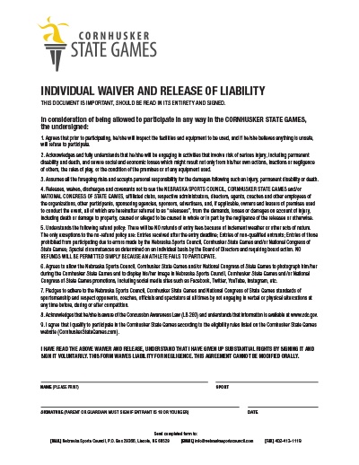 waiver