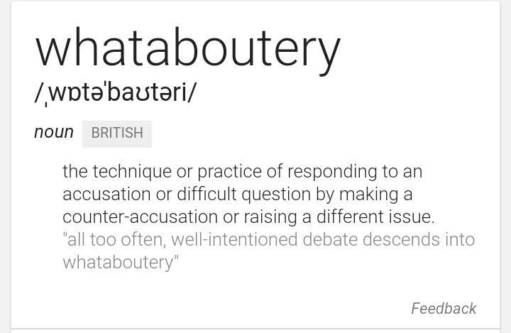 whataboutery