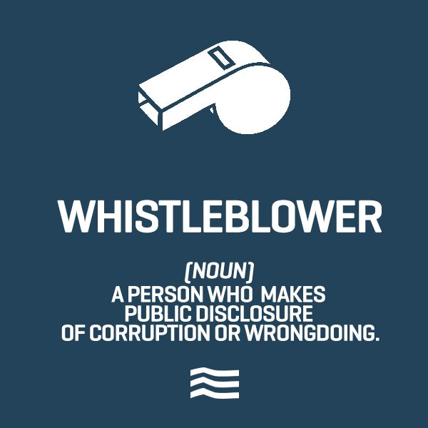 whistle-blower