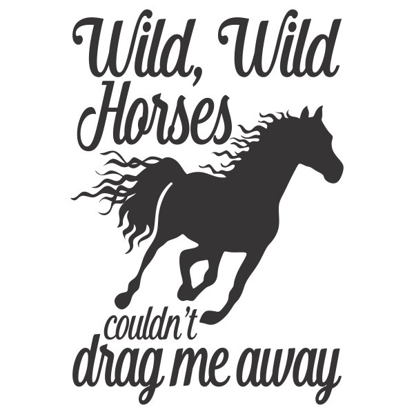 wild horses couldn't drag me
