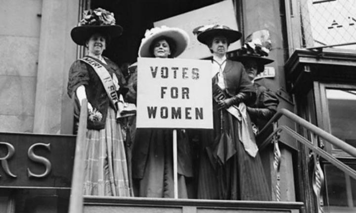 women’s suffrage