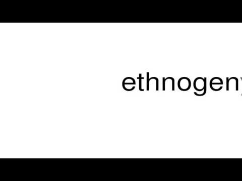 ethnogeny