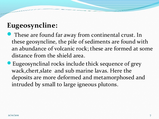 eugeosyncline