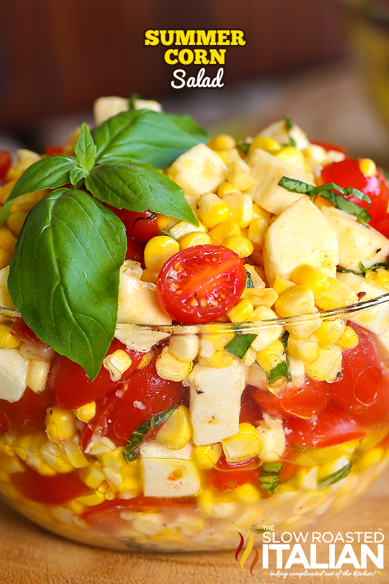 Italian corn salad