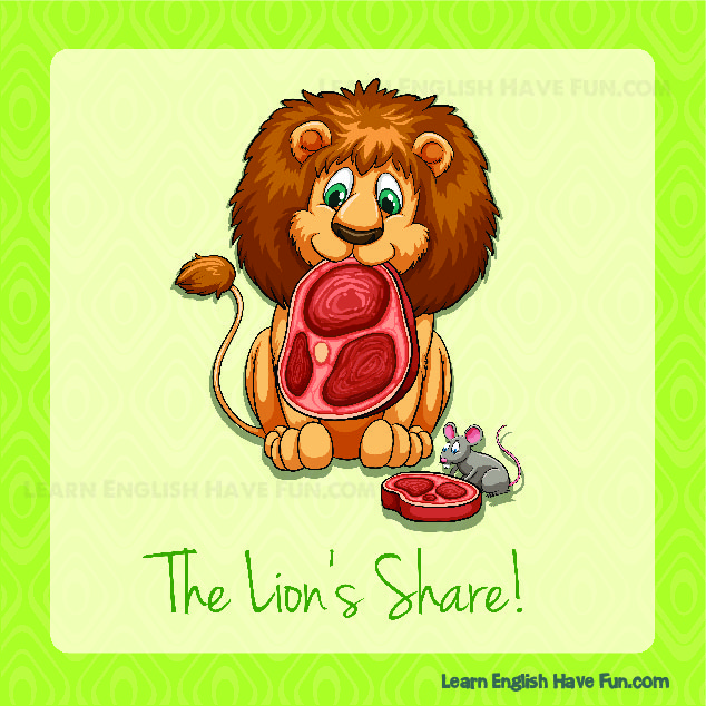 lion’s share
