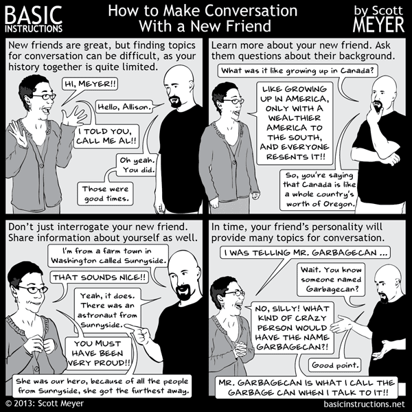 make conversation