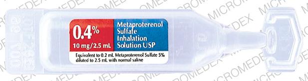 metaproterenol sulfate