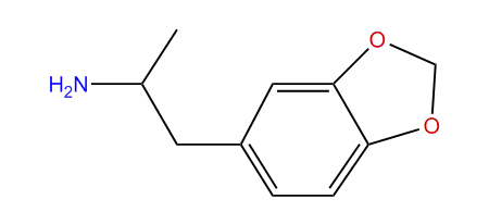 methylene dioxyamphetamine